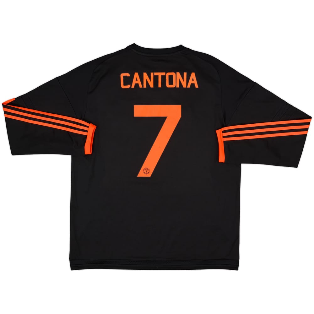 2015-16 Manchester United Third L/S Shirt Cantona #7 - 7/10 - (XL)
