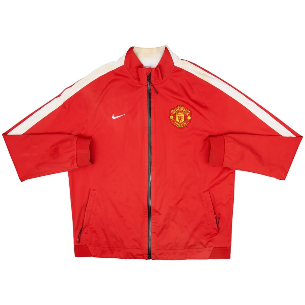 2014-15 Manchester United Nike Track Jacket - 5/10 - (XXL)