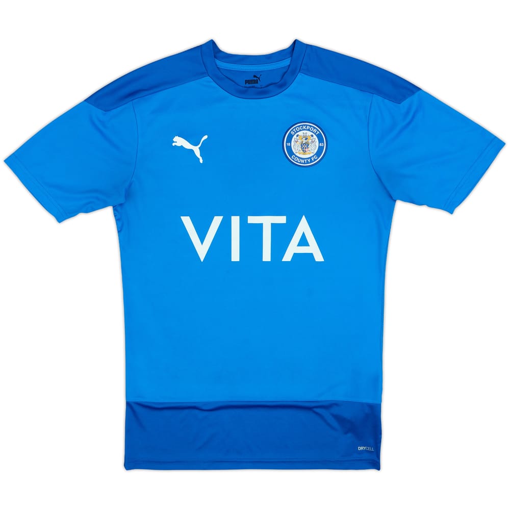 2020-21 Stockport County Puma Training Shirt - 10/10 - (S)