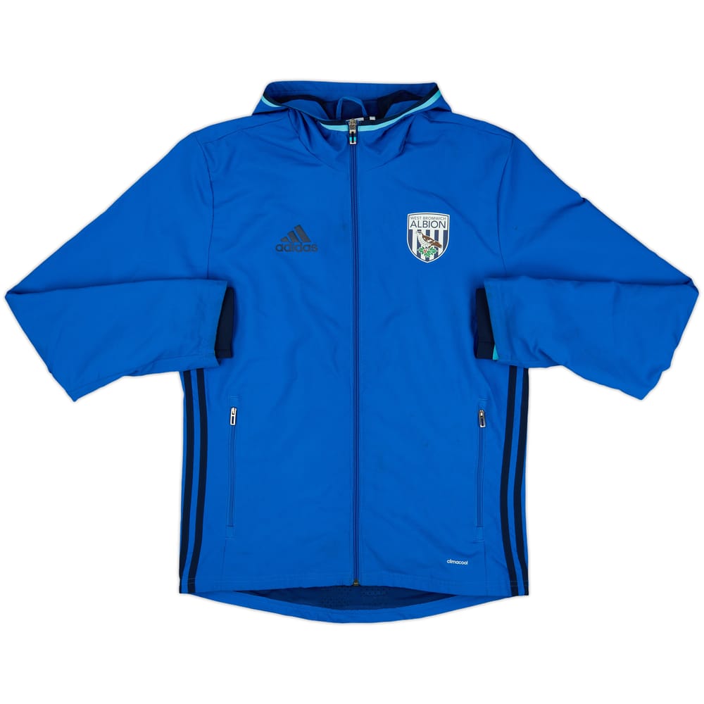 2016-17 West Brom adidas Hooded Track Jacket - 7/10 - (S)