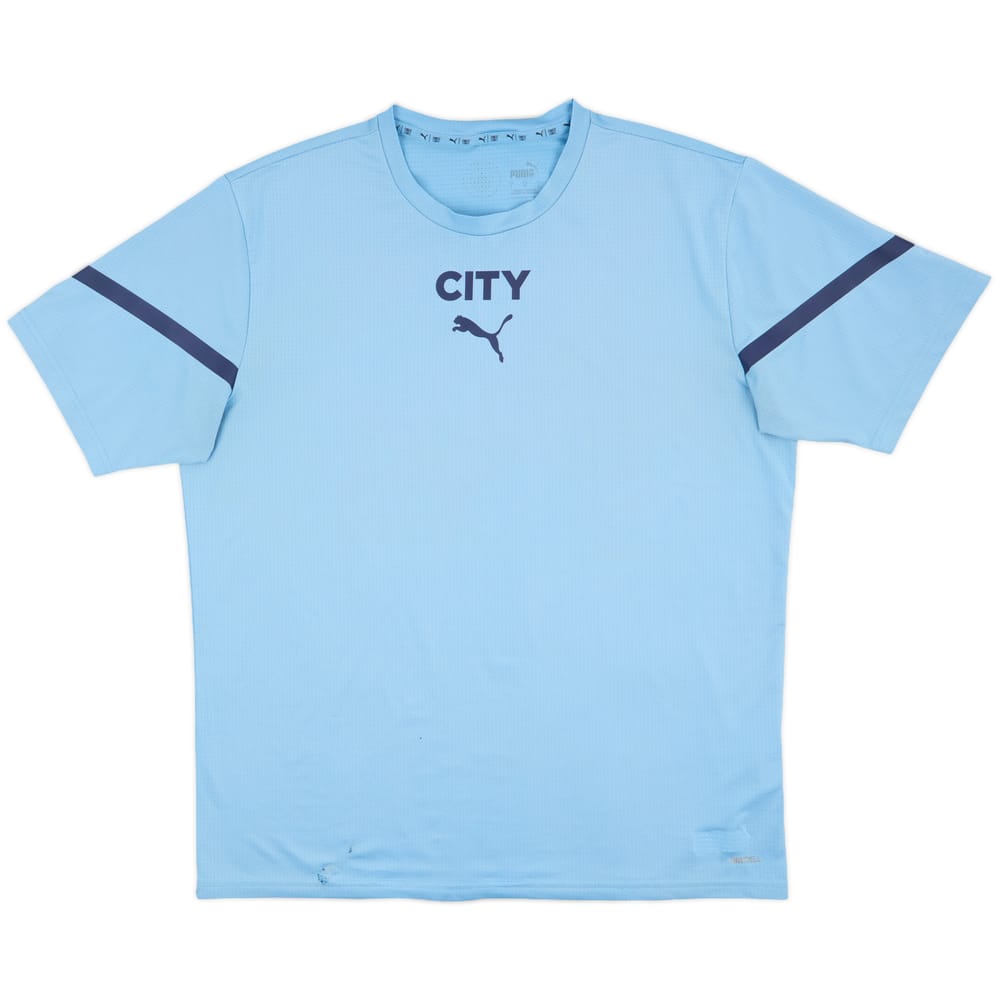 2021-22 Manchester City Puma Training Shirt - 4/10 - (L)
