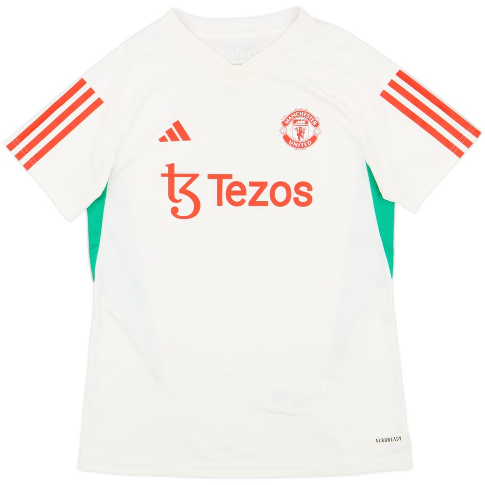 2023-24 Manchester United adidas Training Shirt - 8/10 - (Women's S)