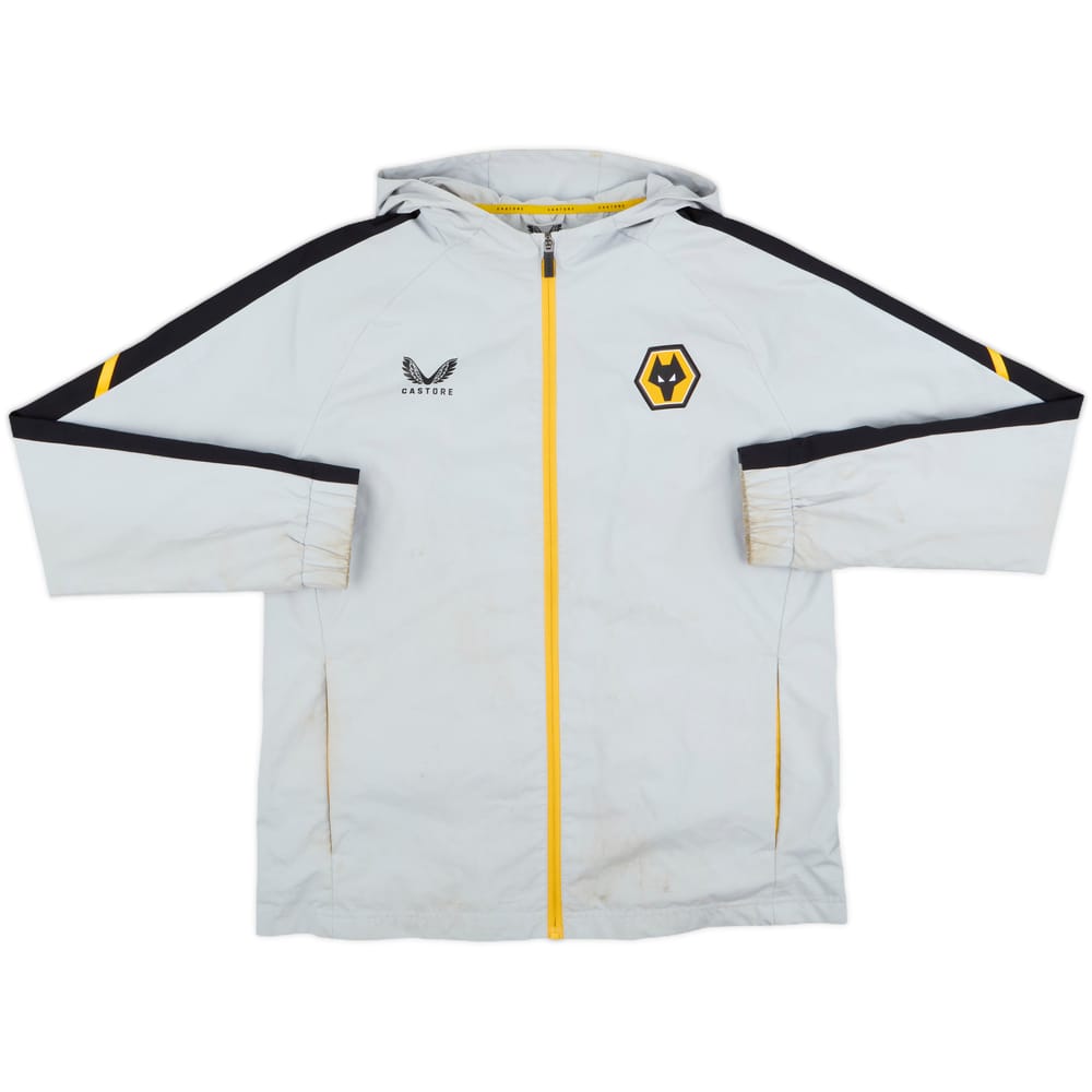 2022-23 Wolves Castore Hooded Rain Jacket - 5/10 - (M)