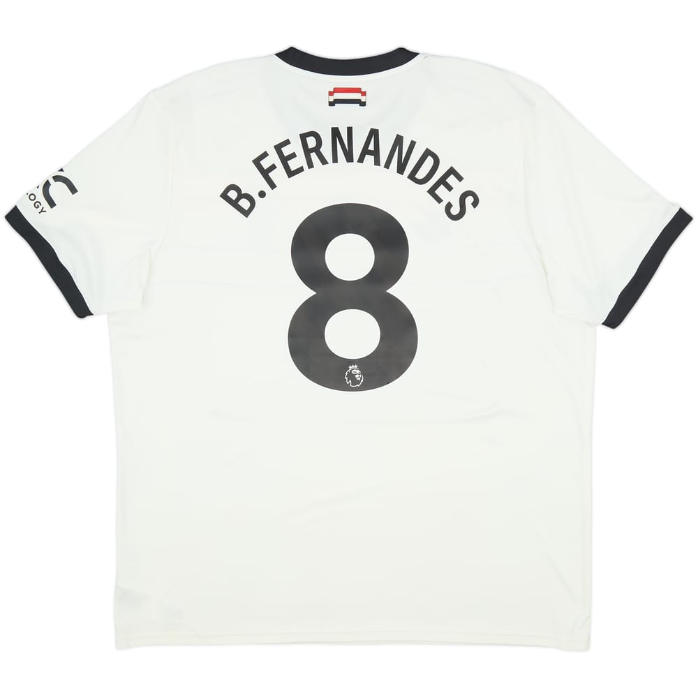 2024-25 Manchester United Third Shirt B.Fernandes #8 - 9/10 - (XXL)