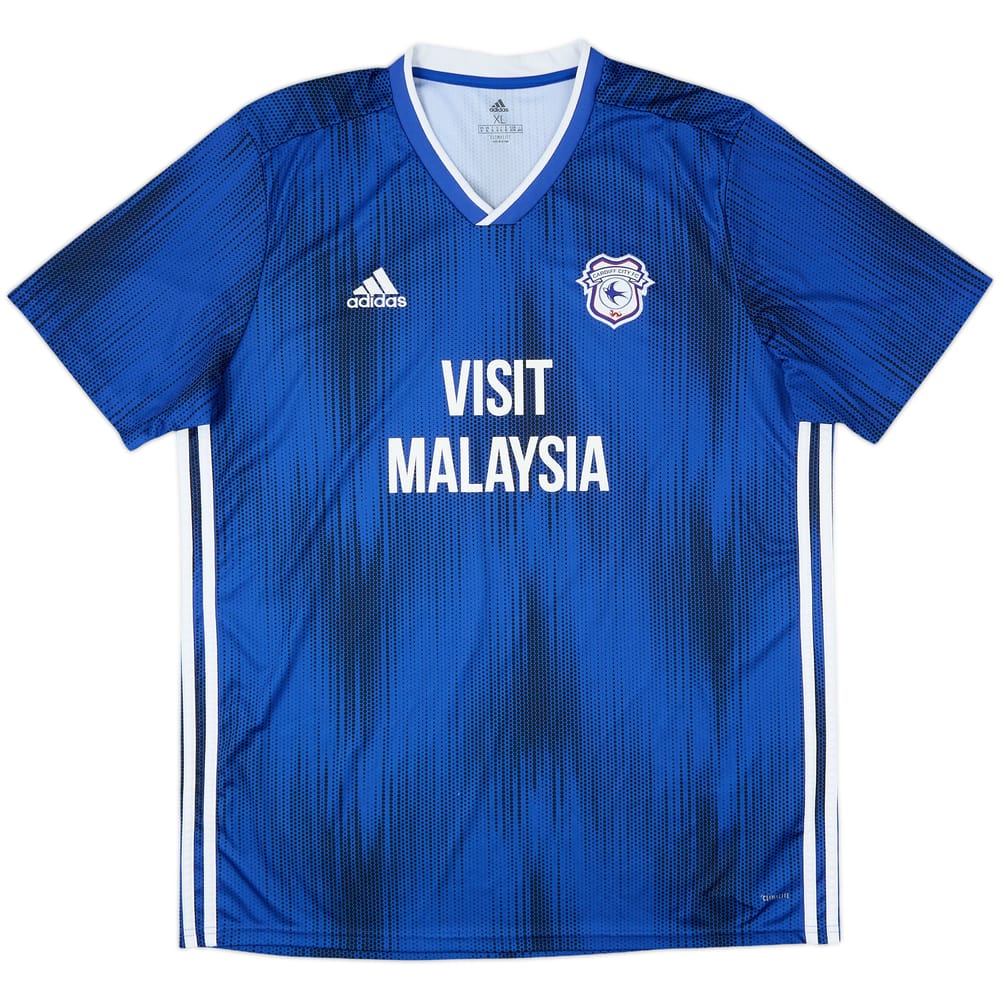 2019-20 Cardiff City Home Shirt - 9/10 - (XL)
