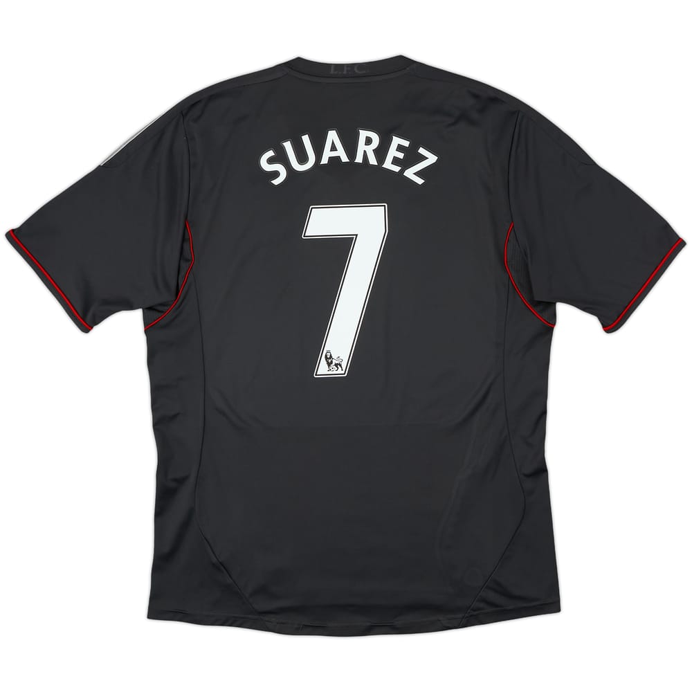 2011-12 Liverpool Away Shirt Suarez #7 - 6/10 - (L)