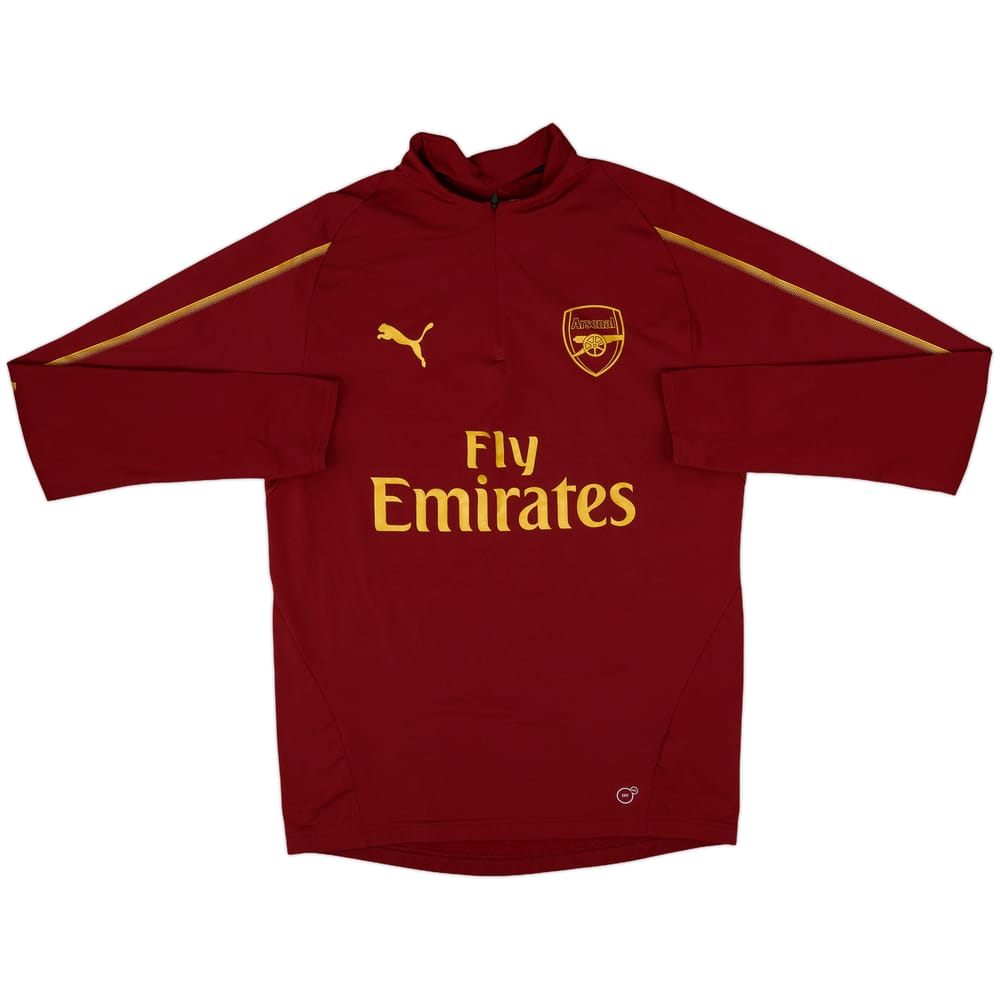 2017-18 Arsenal Puma 1/4 Zip Drill Top - 10/10 - (S)