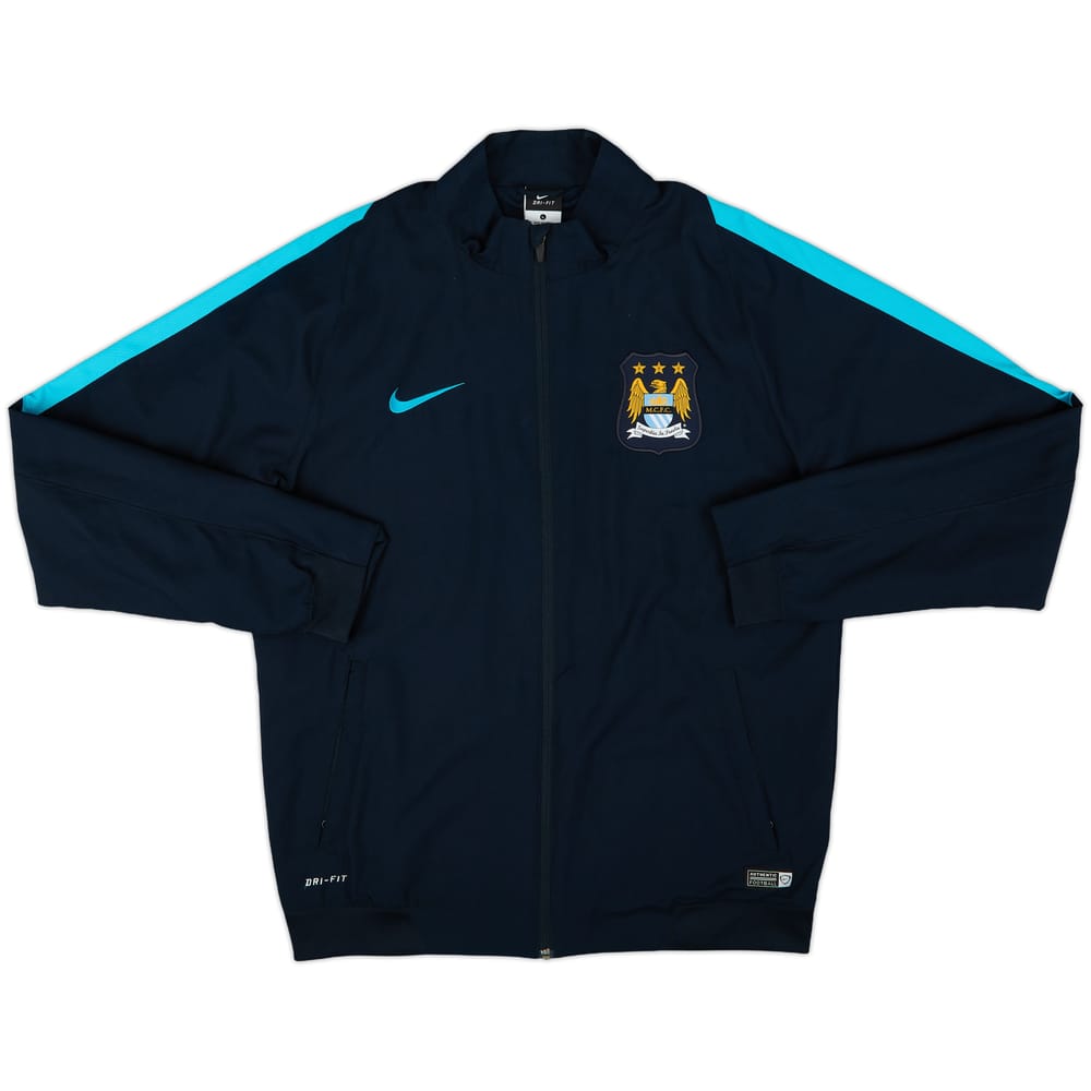 2015-16 Manchester City Nike Track Jacket - 8/10 - (L)