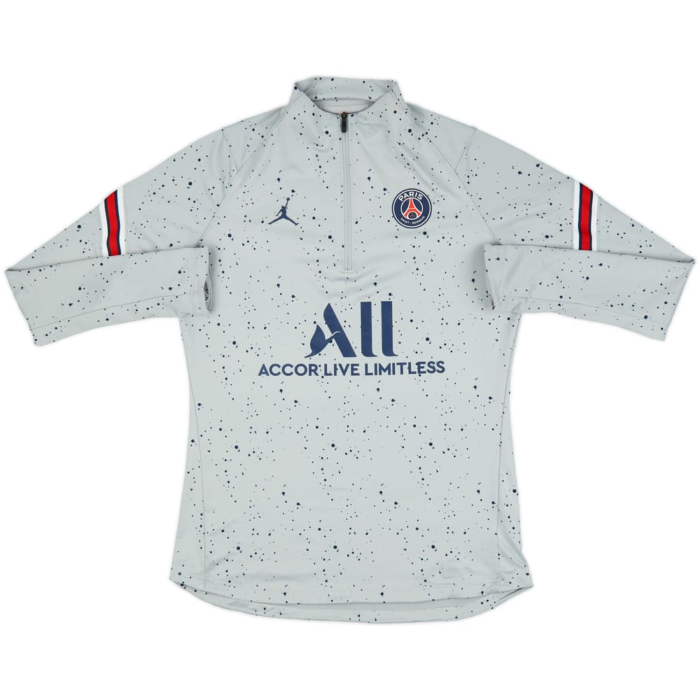 2022-23 Paris Saint-Germain Jordan 1/4 Zip Drill Top - 10/10 - (S)