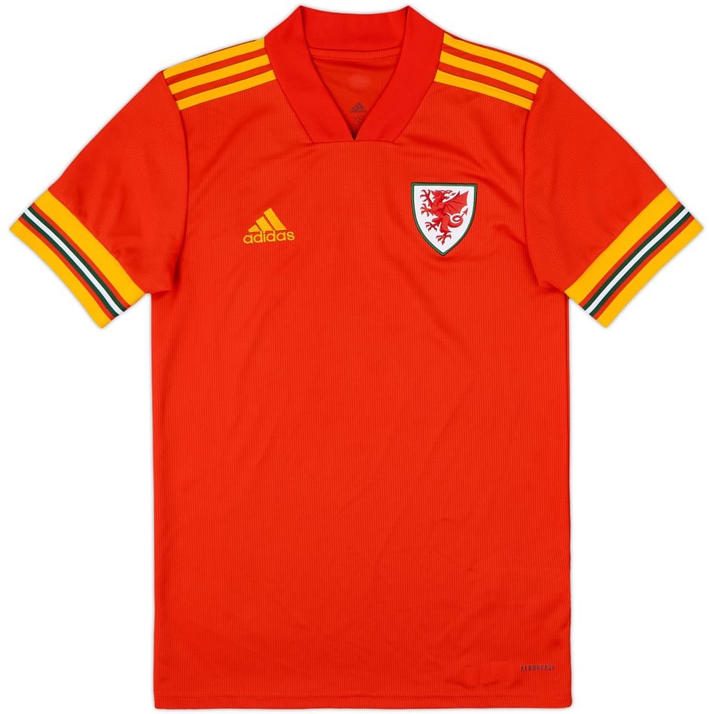 2020-21 Wales Home Shirt - 9/10 - (XS)