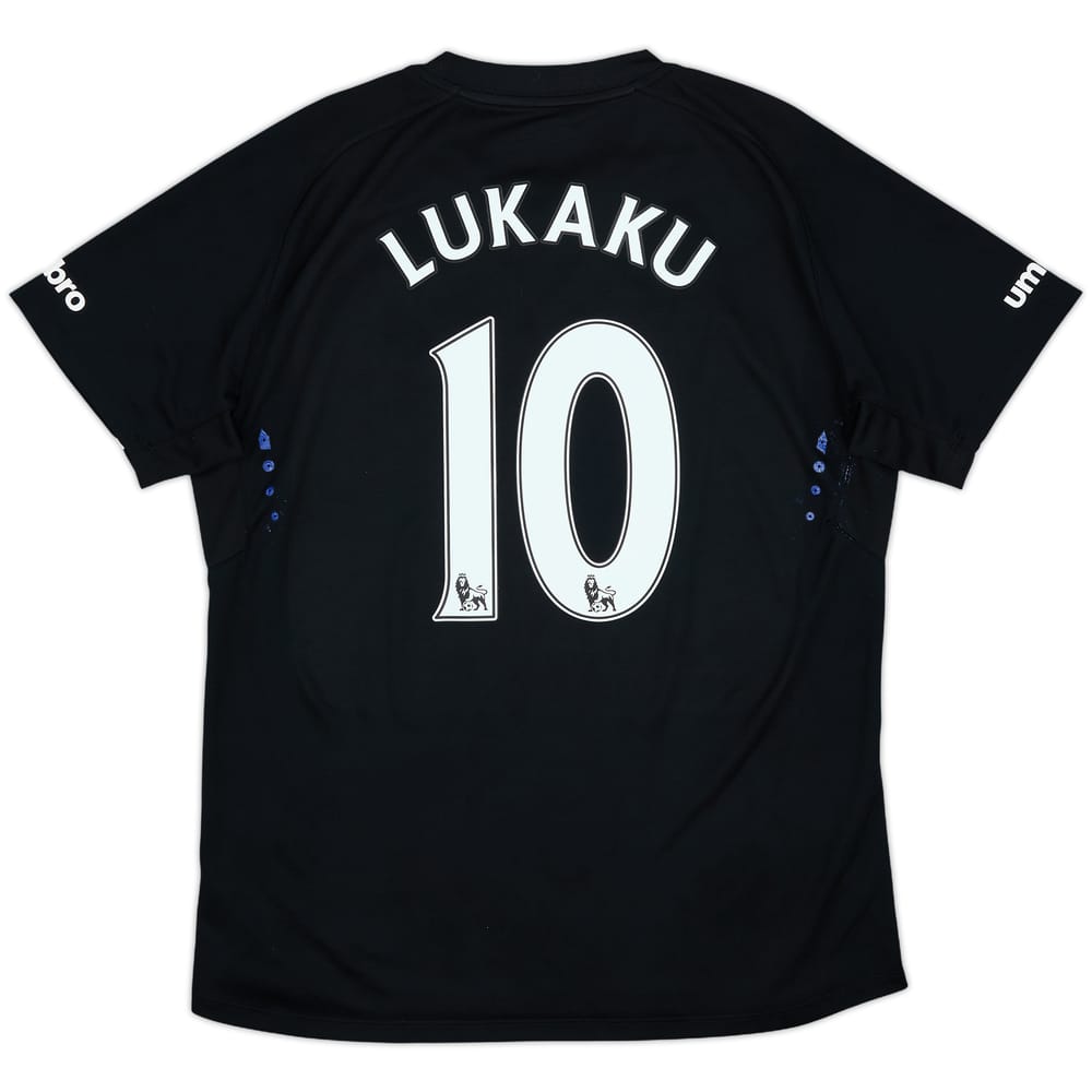 2014-15 Everton Away Shirt Lukaku #10 - 8/10 - (L)