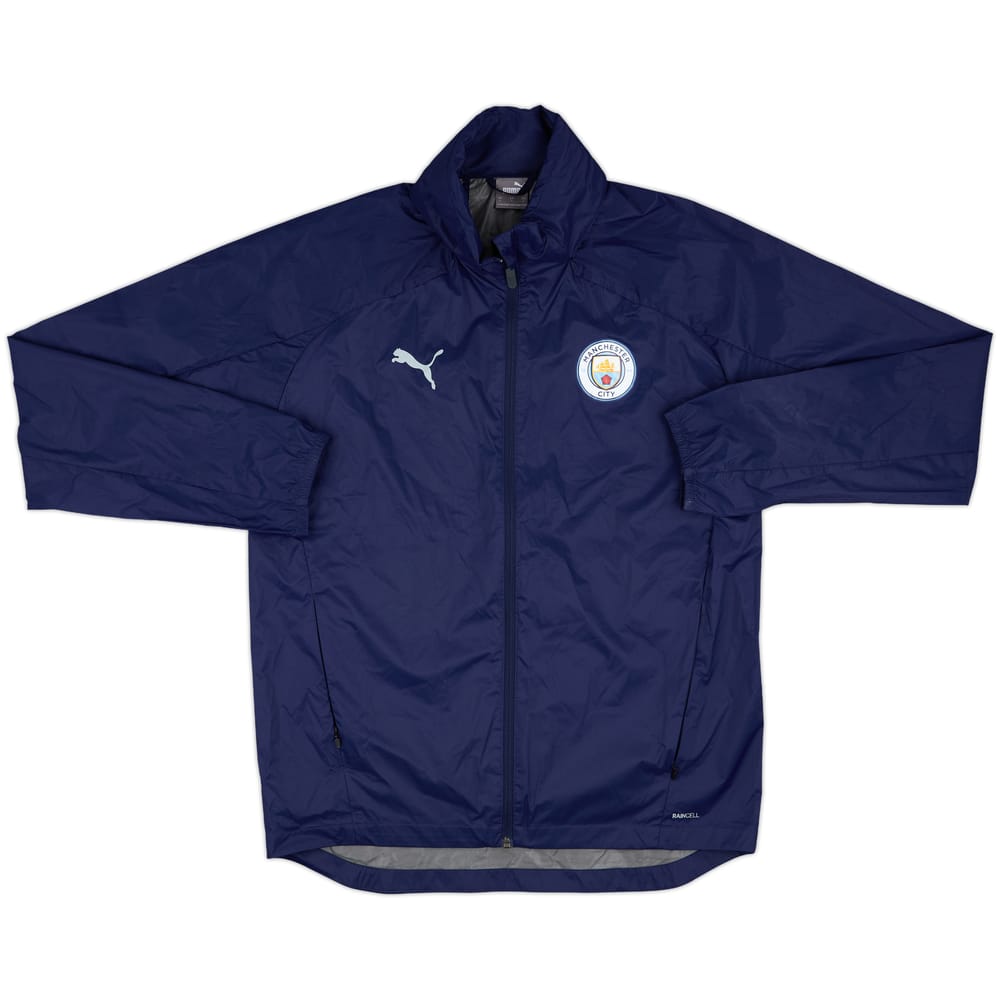 2021-22 Manchester City Puma Rain Coat - 9/10 - (L)