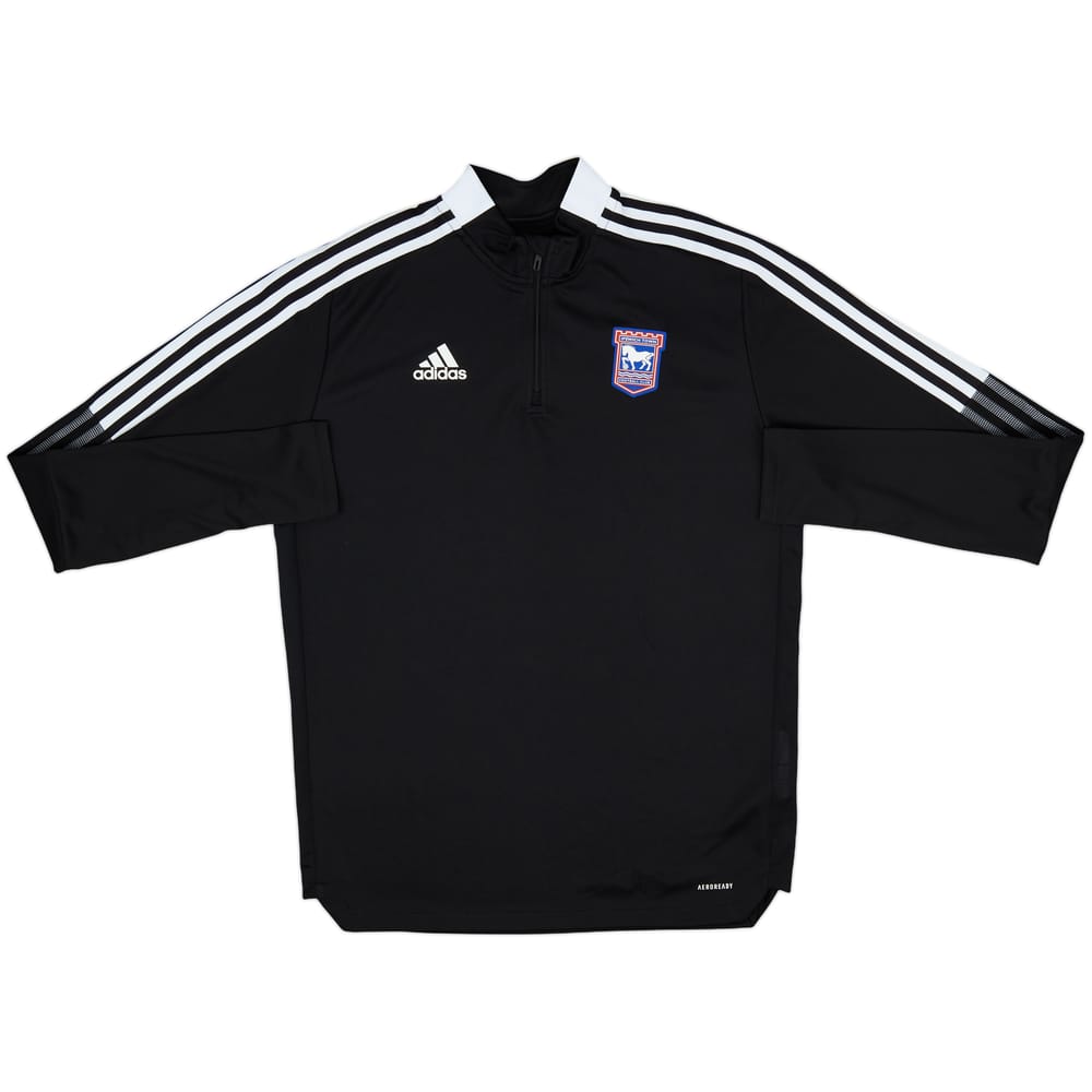2021-22 Ipswich adidas 1/4 Zip Drill Top - 10/10 - (L)