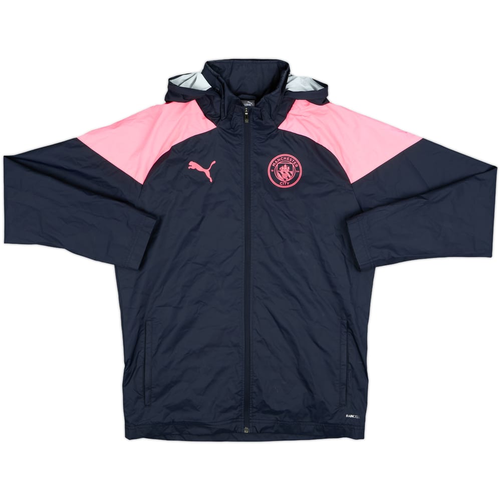 2023-24 Manchester City Puma Rain Coat - 8/10 - (M)
