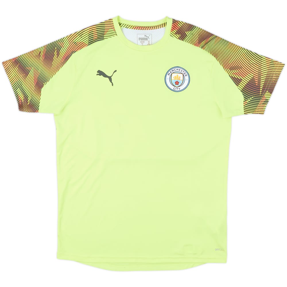 2018-19 Manchester City Puma Training Shirt - 7/10 - (XL.Boys)