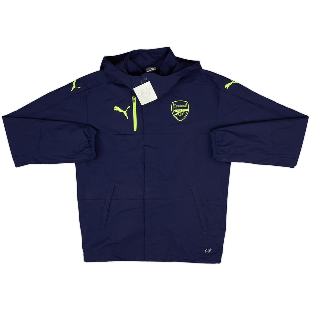 2016-17 Arsenal Puma Hooded Rain Jacket (M)