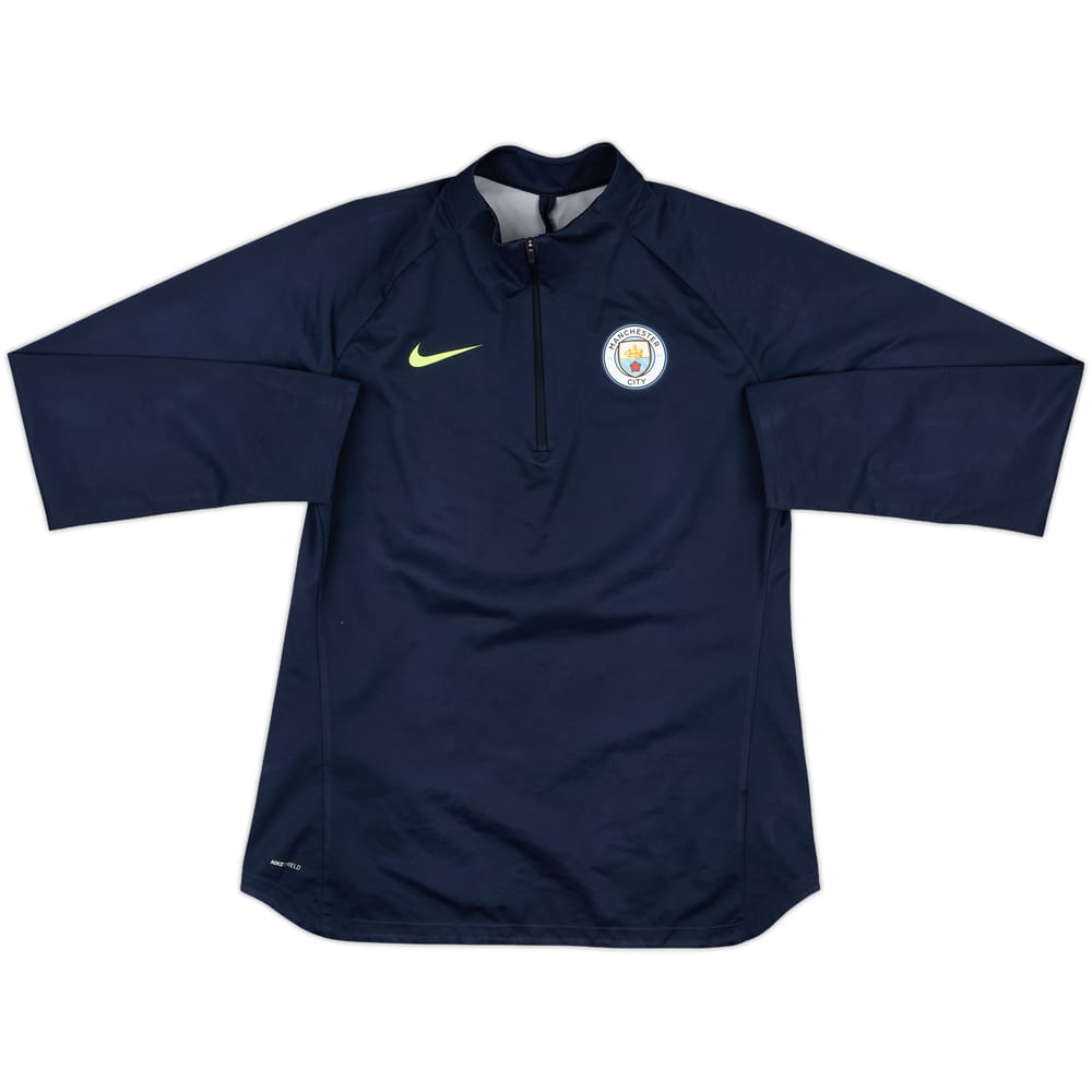 2018-19 Manchester City Nike 1/4 Zip Drill Top - 8/10 - (Women's S)