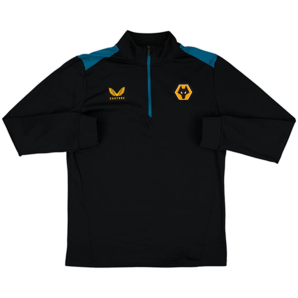 2022-23 Wolves Castore 1/4 Zip Drill Top - 10/10 - (L)
