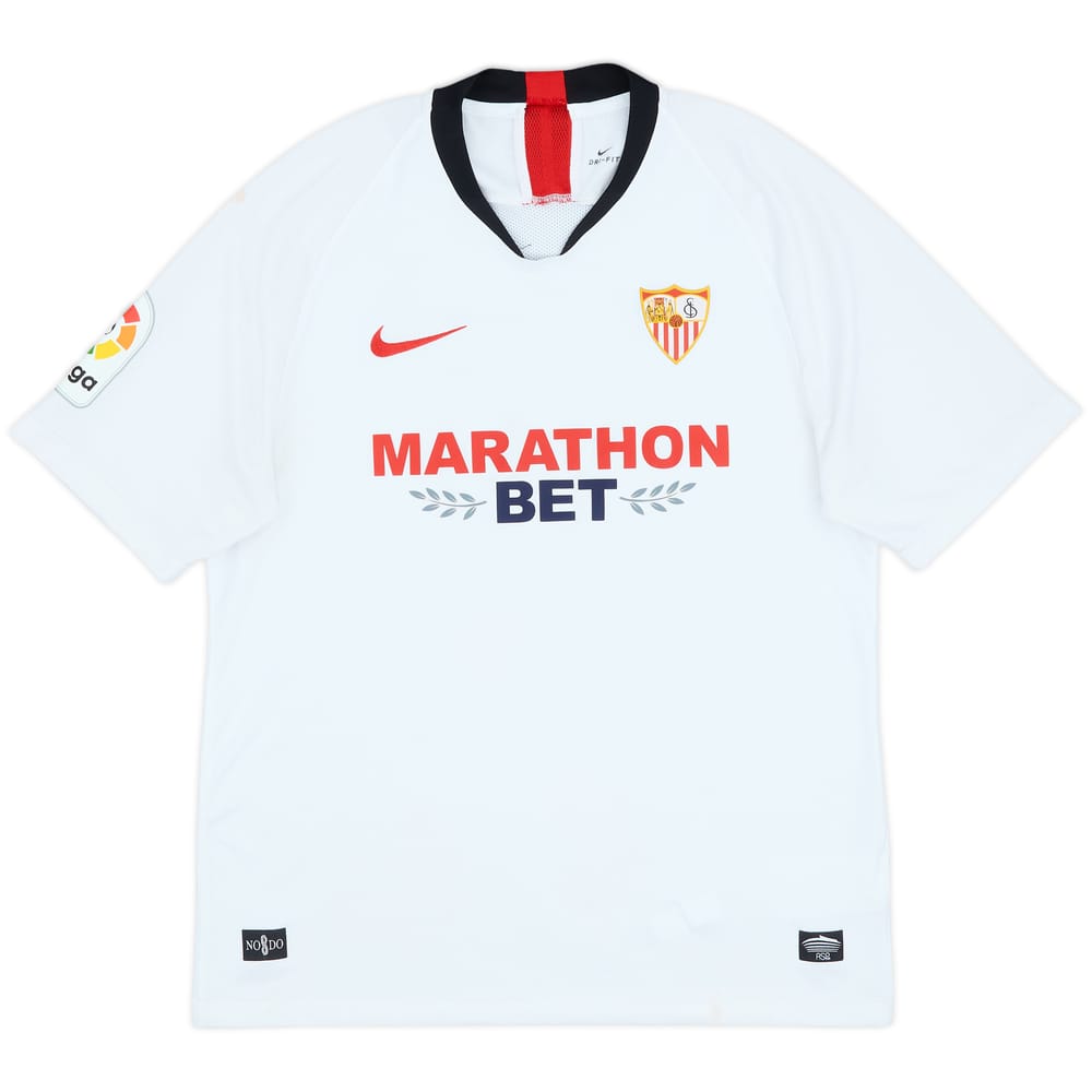 2019-20 Sevilla Home Shirt - 8/10 - (L)