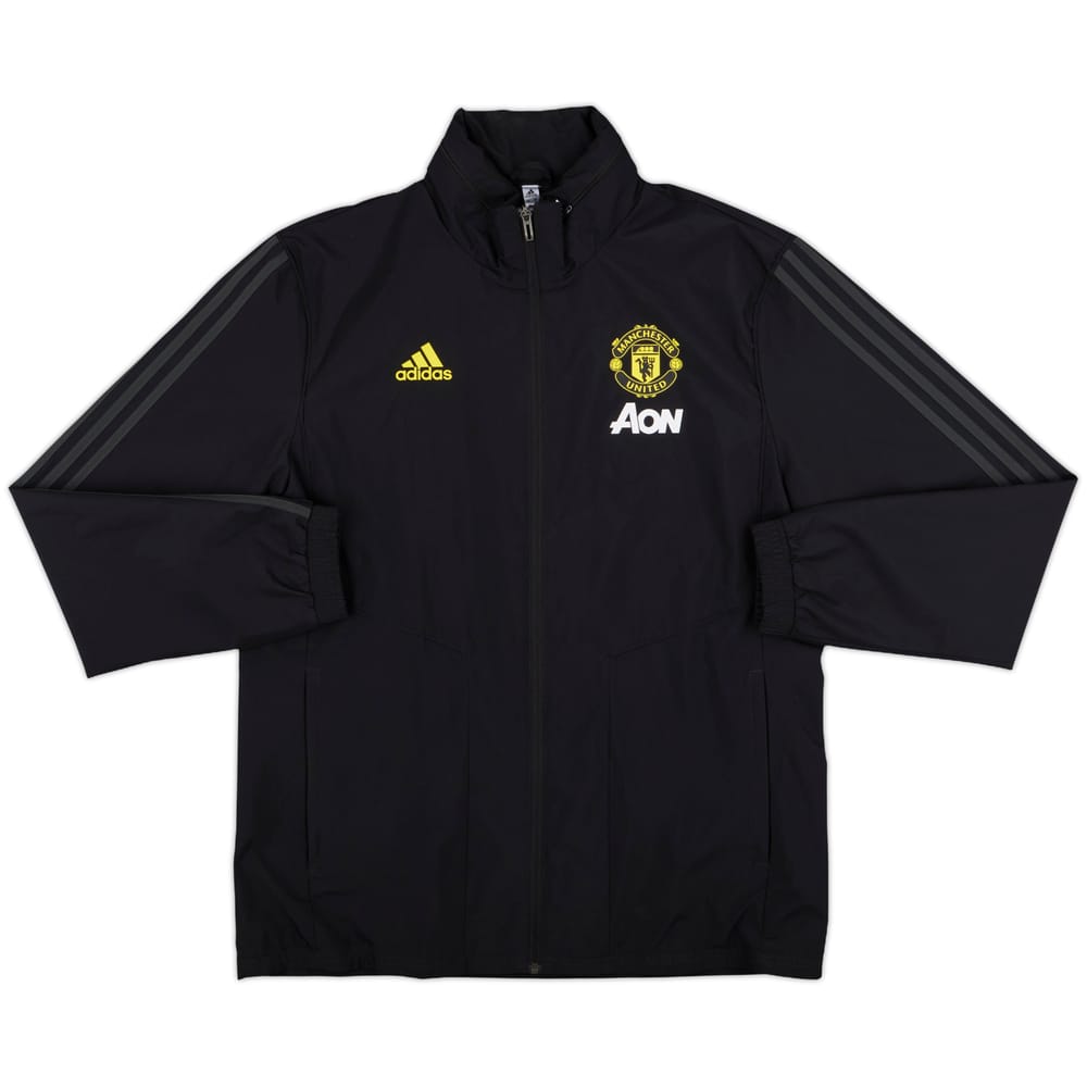 2019-20 Manchester United adidas Hooded Rain Jacket - 9/10 - (L)