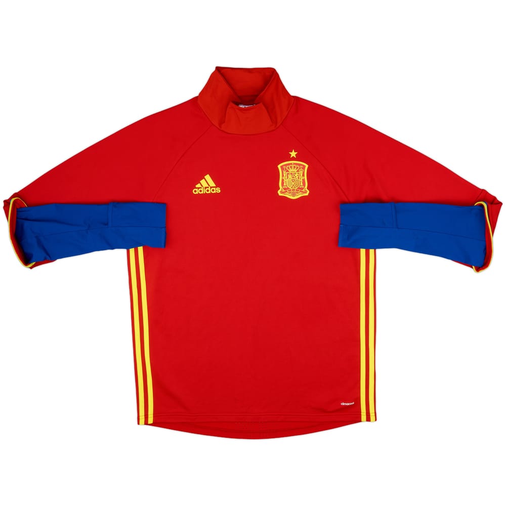 2015-16 Spain adidas Drill Top - 9/10 - (L)