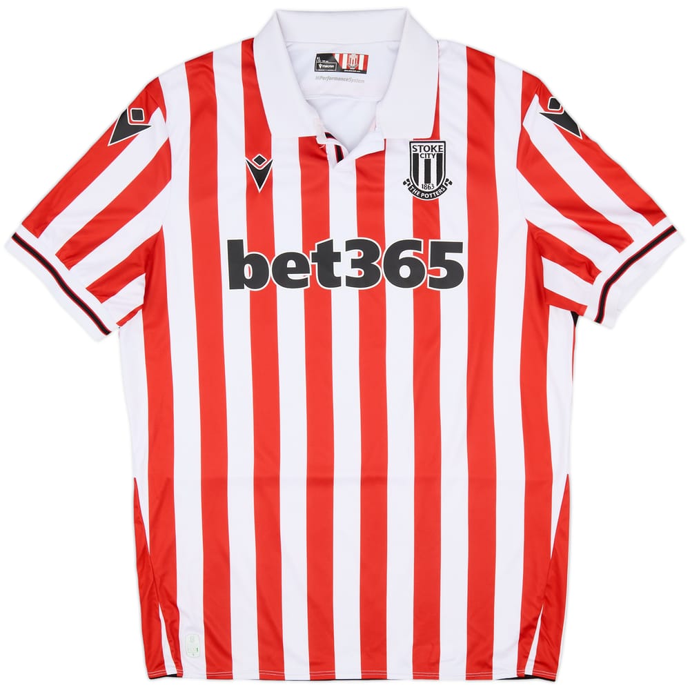 2023-24 Stoke City Home Shirt - 10/10 - (XL)