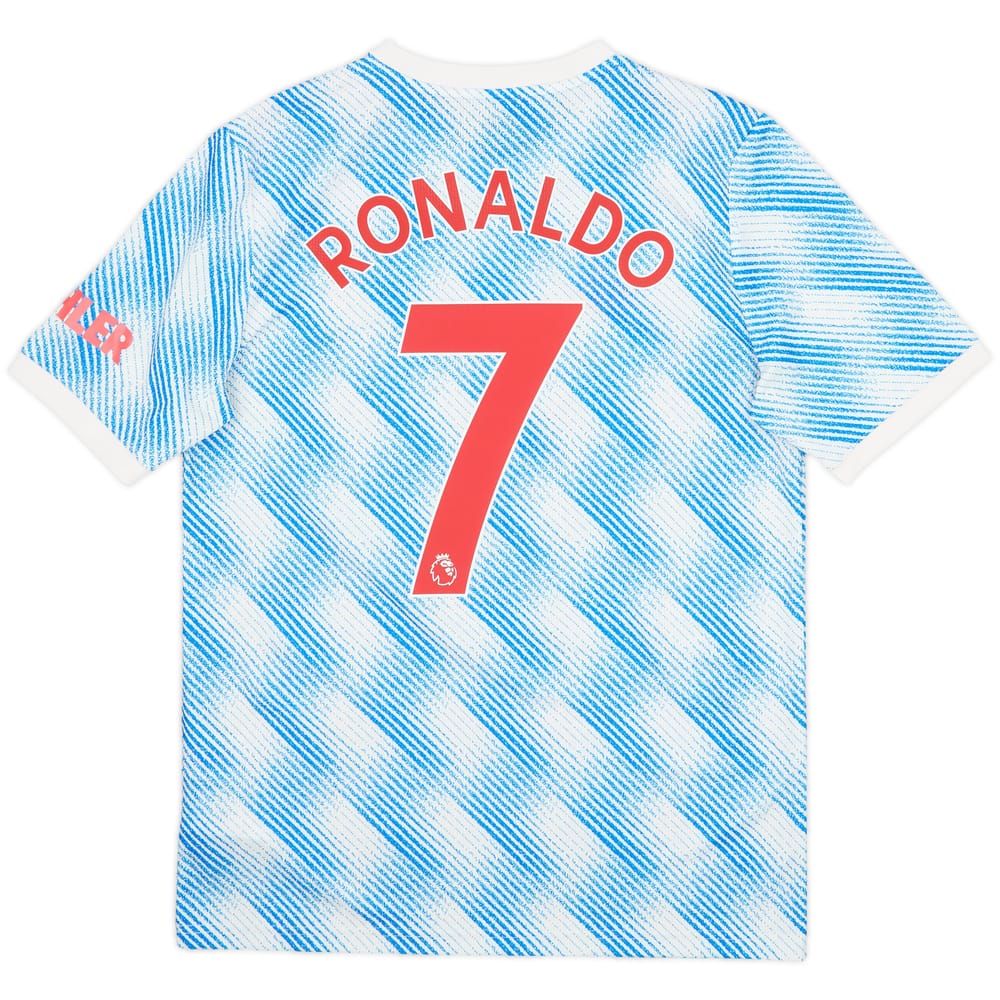 2021-22 Manchester United Away Shirt Ronaldo #7 - 9/10 - (XL.Boys)