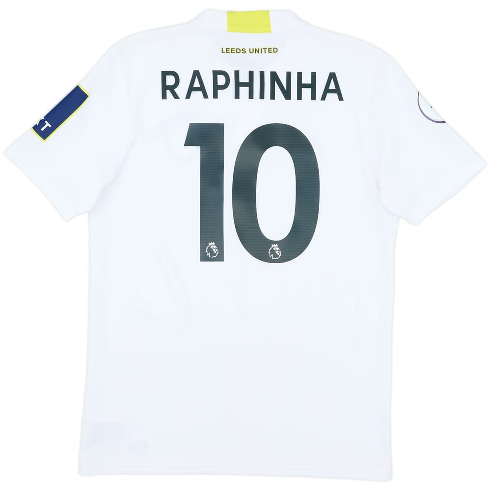 2021-22 Leeds United Home Shirt Raphinha #10 - 7/10 - (M)