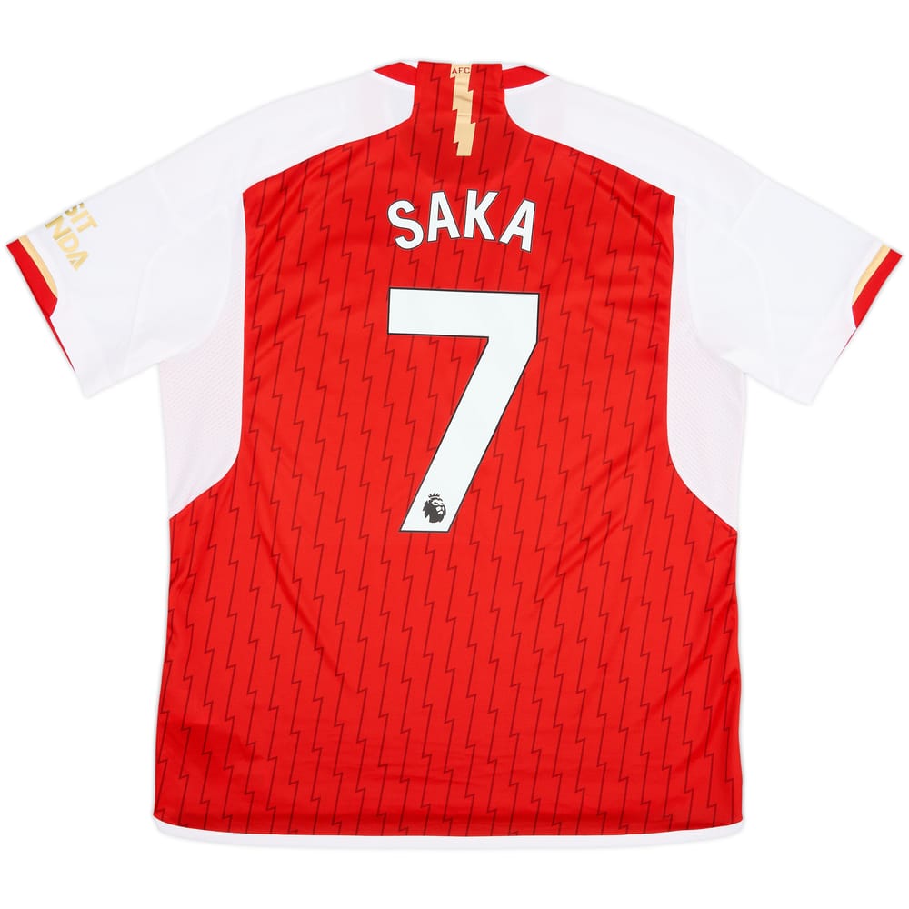 2023-24 Arsenal Home Shirt Saka #7 - 9/10 - (XL)