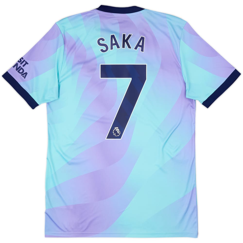 2024-25 Arsenal Third Shirt Saka #7 - 9/10 - (M)