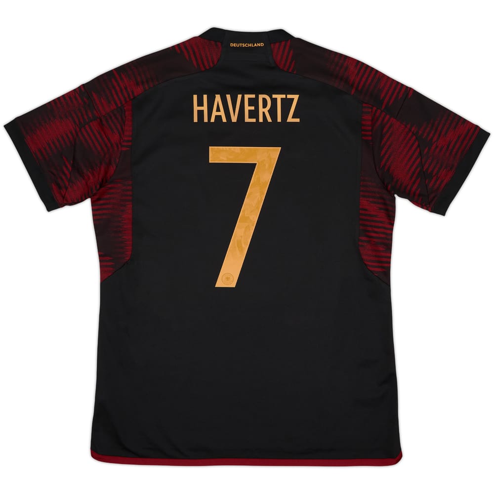 2022-23 Germany Away Shirt Havertz #7 - 8/10 - (S)