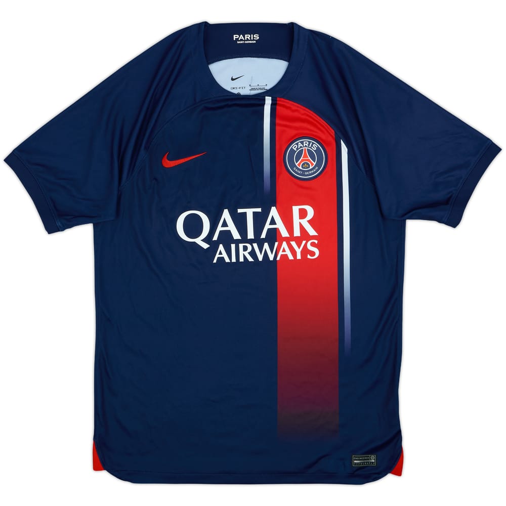 2023-24 Paris Saint-Germain Home Shirt - 9/10 - (M)