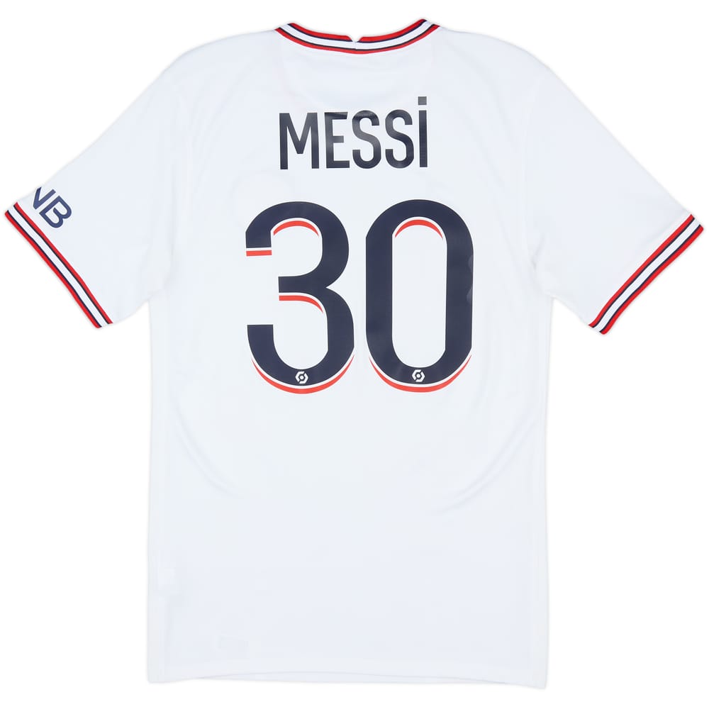 2021-22 Paris Saint-Germain Fourth Shirt Messi #30 - 9/10 - (XS)