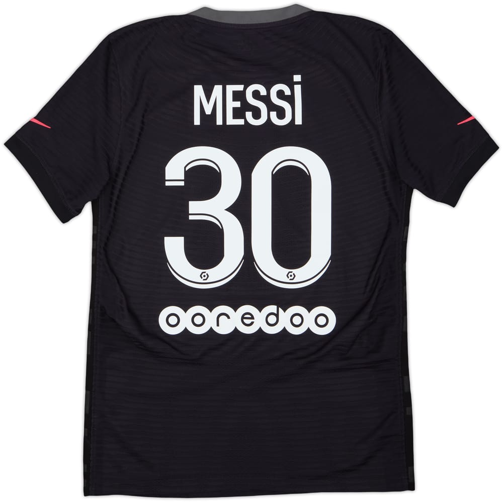 2021-22 Paris Saint-Germain Authentic Third Shirt Messi #30 - 10/10 - (S)