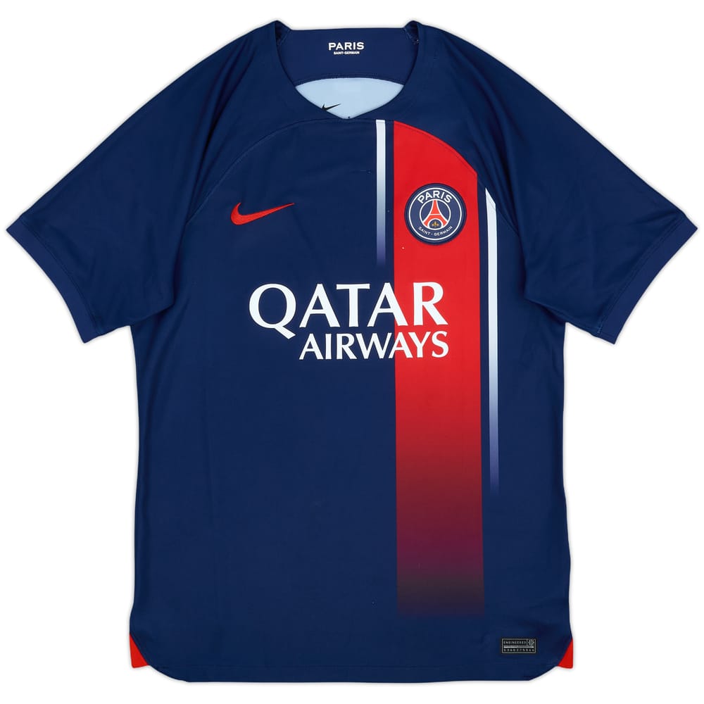 2023-24 Paris Saint-Germain Home Shirt - 7/10 - (M)