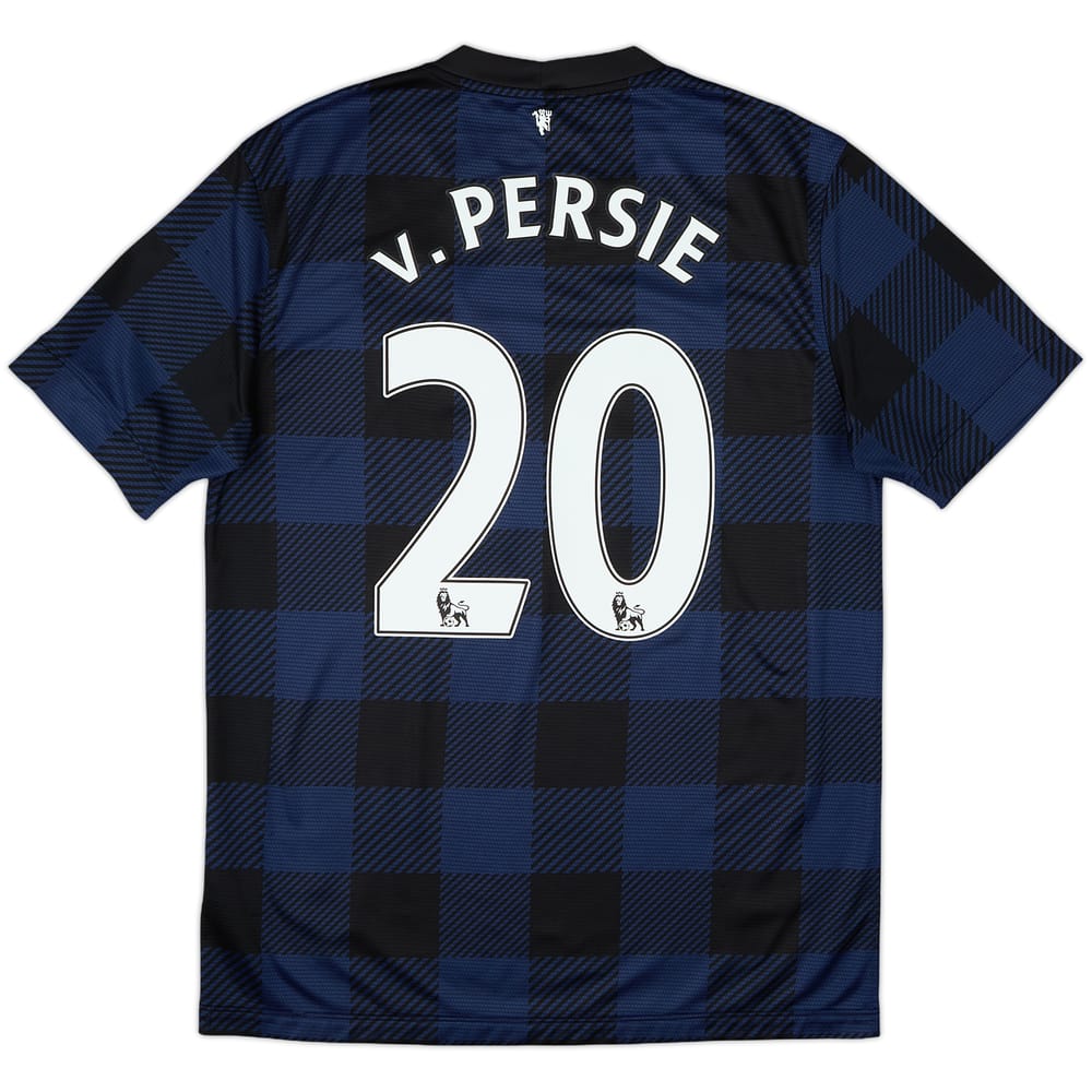 2013-14 Manchester United Away Shirt V.Persie #20 - 5/10 - (M)