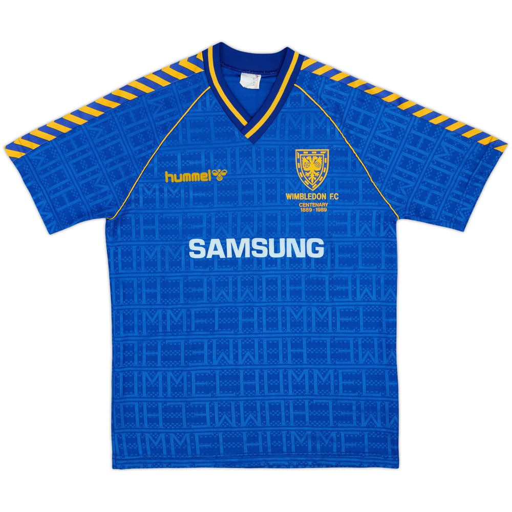 1989-90 Wimbledon Home Shirt - 9/10 - (L)
