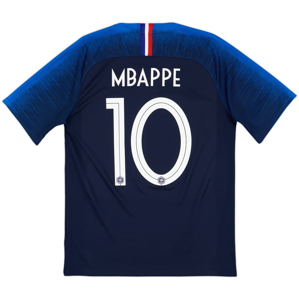 2018 France Home Shirt Mbappe #10 - 8/10 - (M)