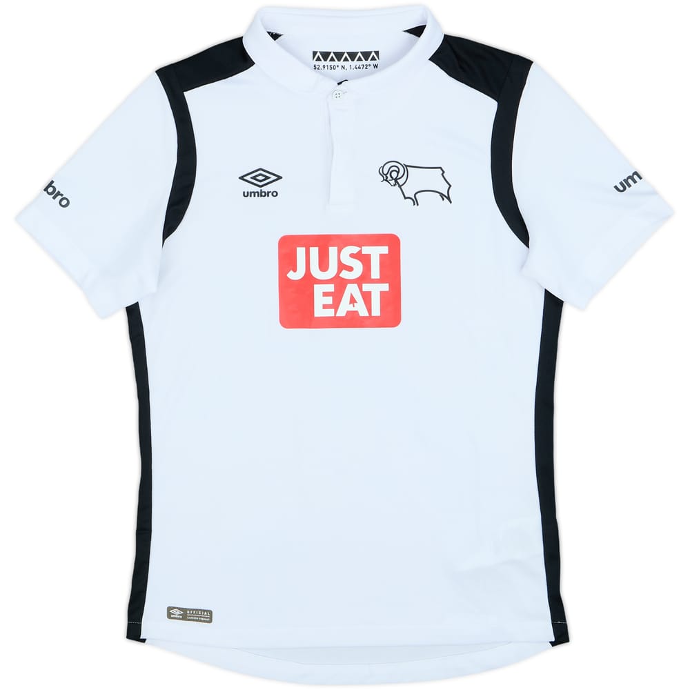 2016-17 Derby County Home Shirt - 10/10 - (XL.Boys)