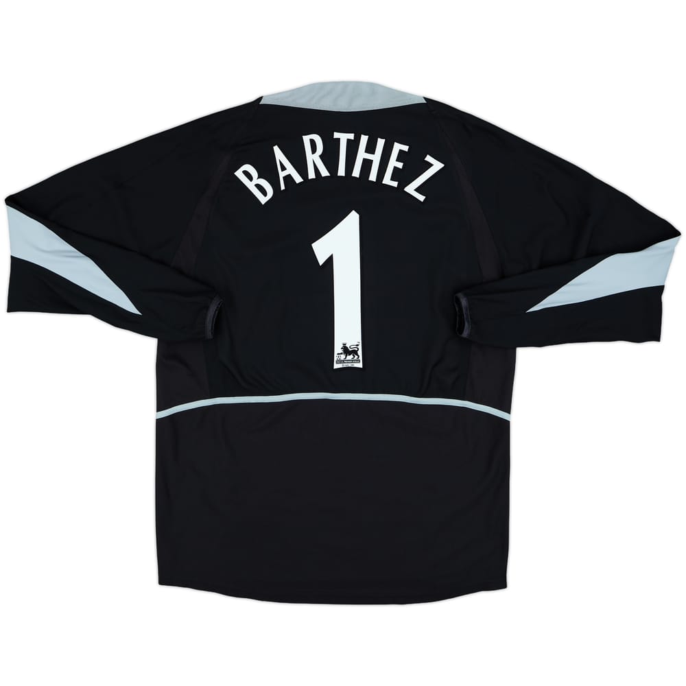 2002-04 Manchester United GK Shirt Barthez #1 - 6/10 - (L)