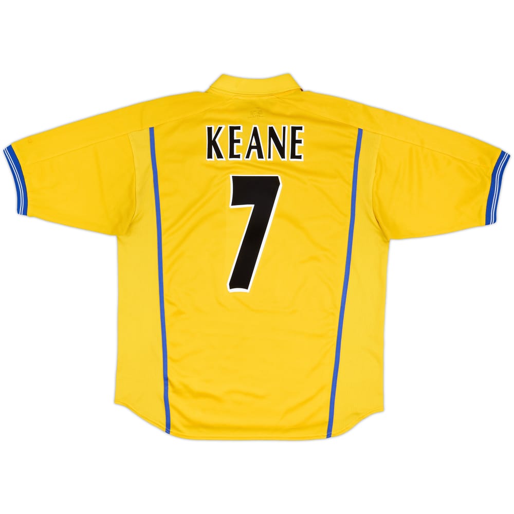 2000-02 Leeds United Away Shirt Keane #7 - 6/10 - (L)