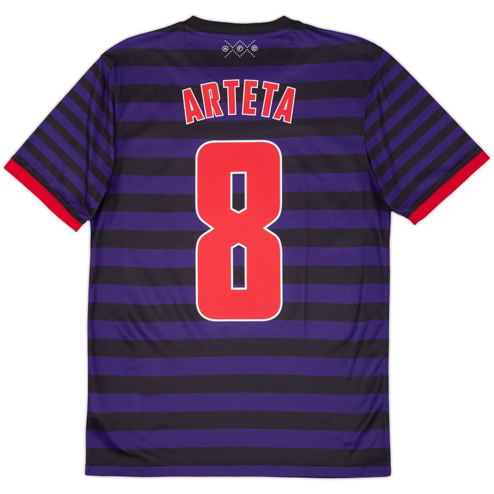 2012-13 Arsenal Away Shirt Arteta #8 - 8/10 - (S)