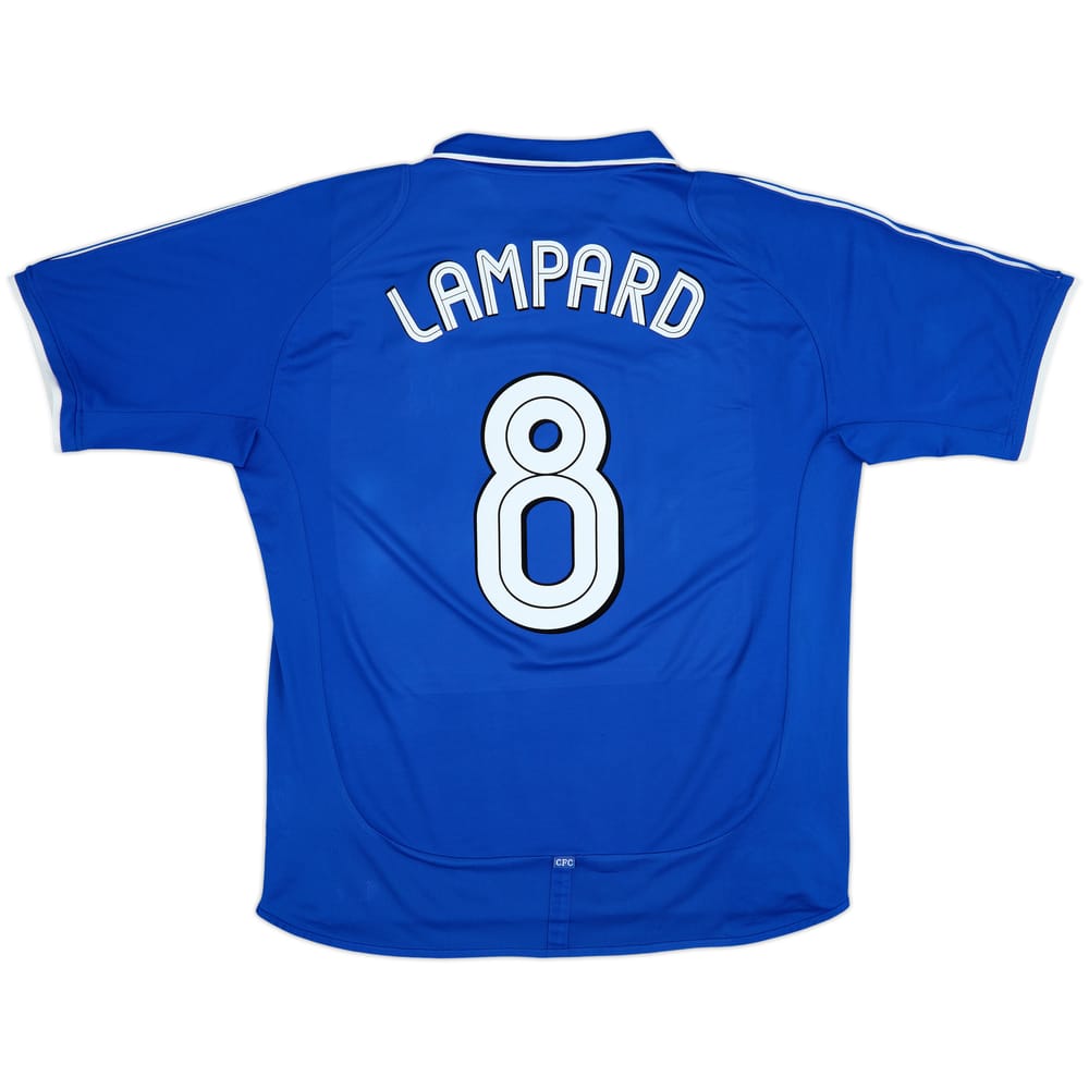 2001-03 Chelsea Home Shirt Lampard #8 - 8/10 - (XL)