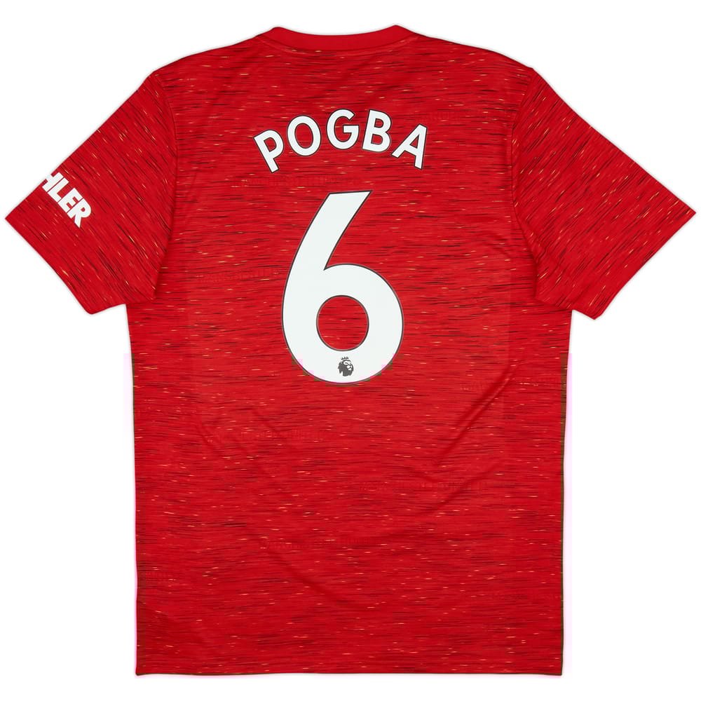 2020-21 Manchester United Home Shirt Pogba #6 - 10/10 - (L)