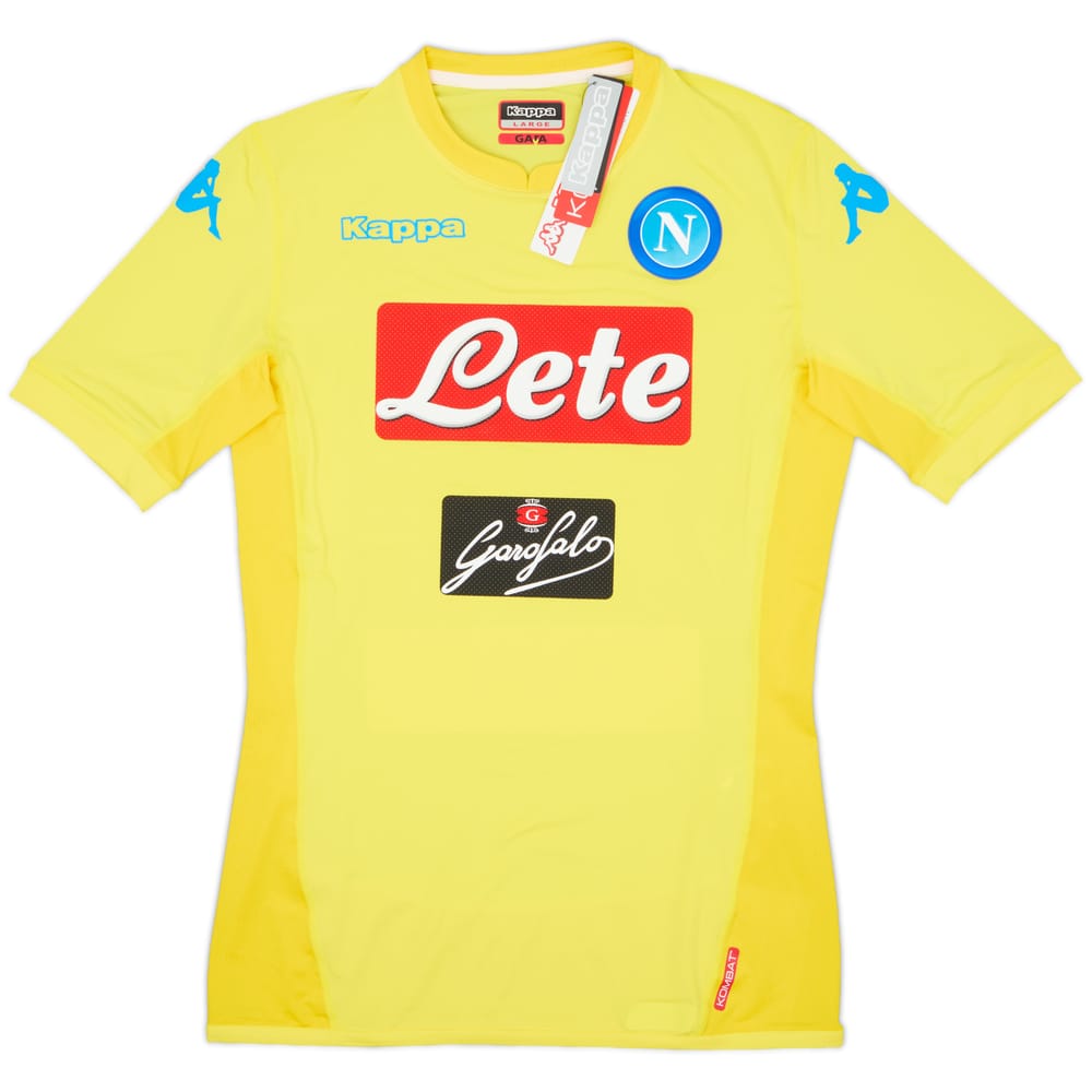 2017-18 Napoli Authentic Away Shirt (L)
