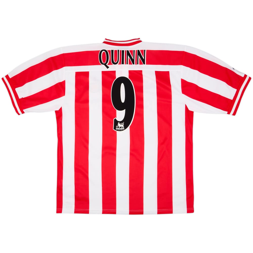 1999-00 Sunderland Home Shirt Quinn #9 - 9/10 - (XL)