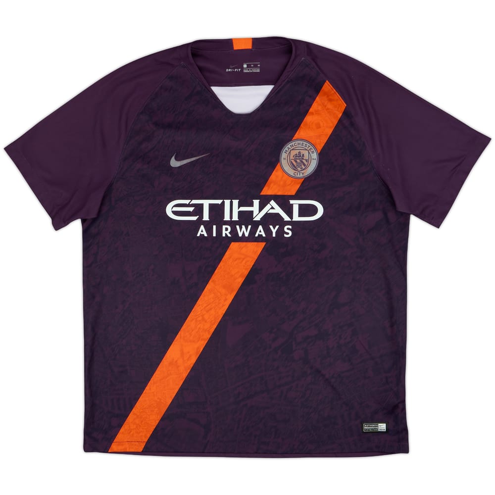 2018-19 Manchester City Third Shirt - 5/10 - (XL)