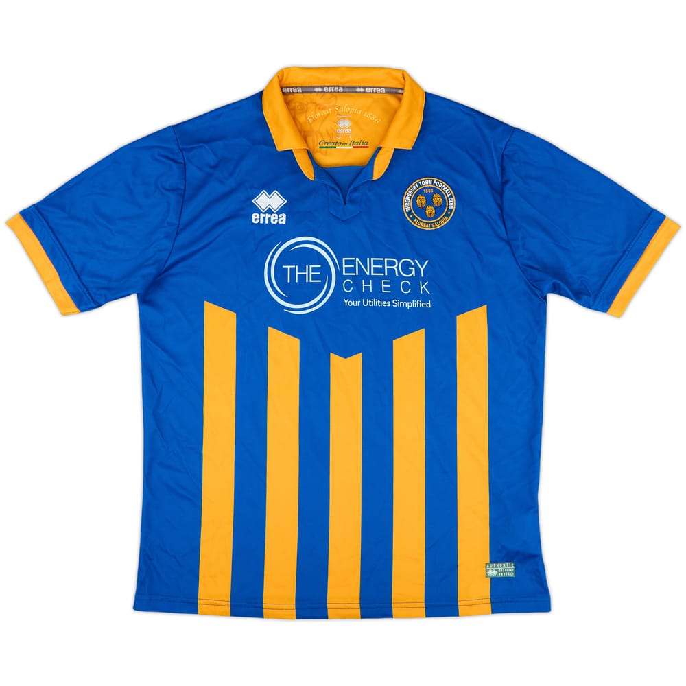2017-18 Shrewsbury Home Shirt - 9/10 - (L)