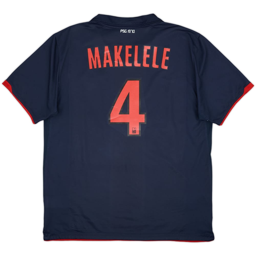 2010-11 Paris Saint-Germain Away Shirt Makelele #4 - 8/10 - (XL)