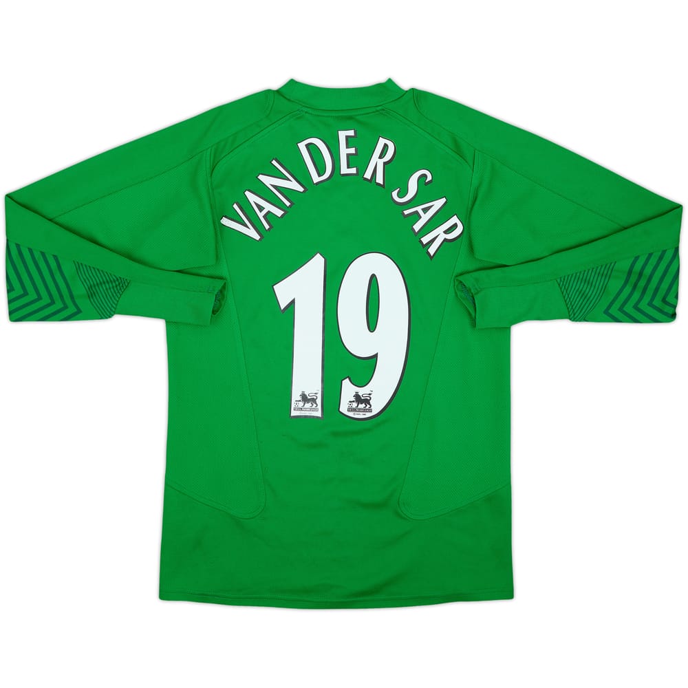 2005-06 Manchester United GK Shirt Van Der Sar #19 - 7/10 - (XL.Boys)